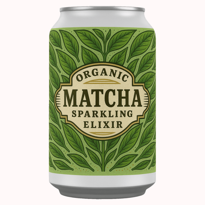 Matcha Sparkling Elixir Matcha Sparkling Elixir