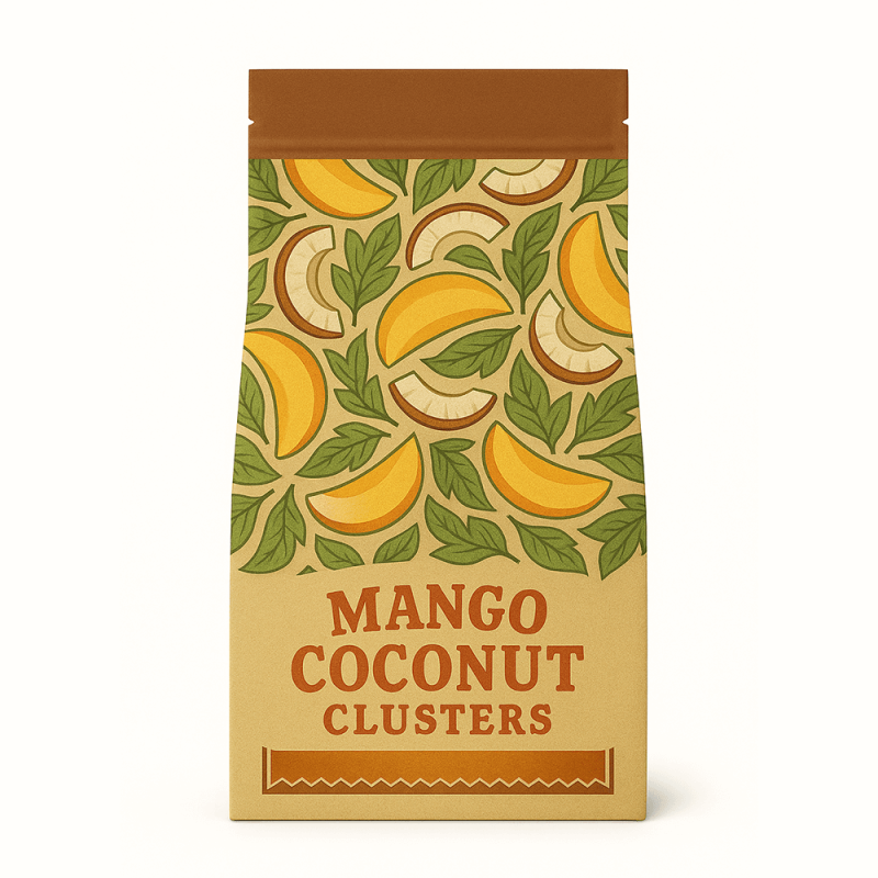 Mango Coconut Clusters