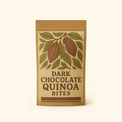Dark Chocolate Quinoa Bites