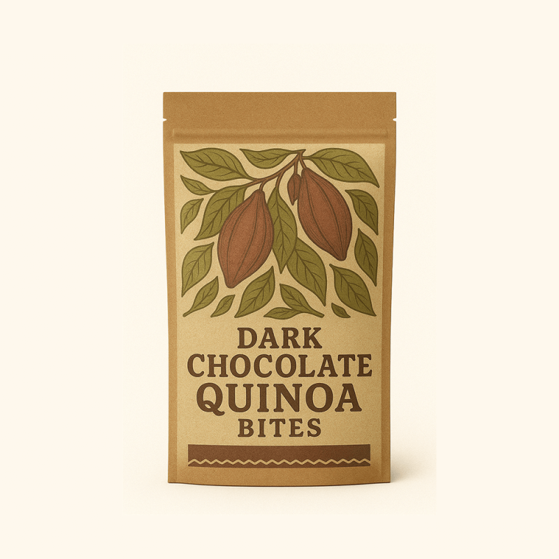 Dark Chocolate Quinoa Bites Dark Chocolate Quinoa Bites