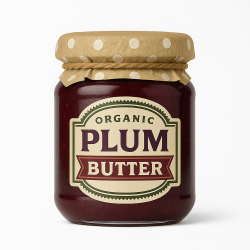 Organic Plum Butter